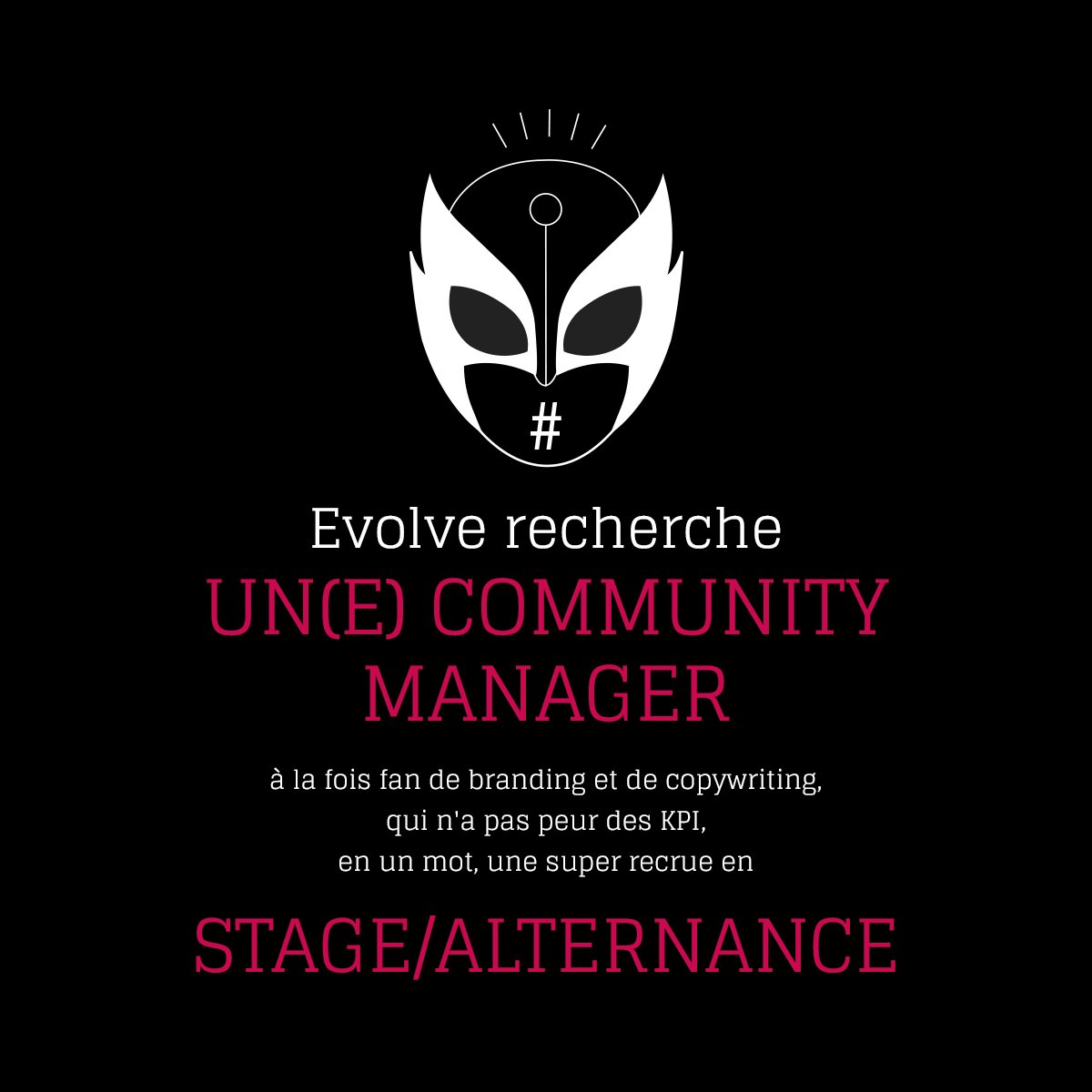 #job Nous sommes à la recherche d'un individu doté d'une bonne plume et d'une fine connaissance des réseaux sociaux, en gros un Community Manager unique en son genre en stage ou alternance à partir de septembre 🙌👉 bit.ly/2JaX0vb #CM #socialmedia #DigitalMarketing