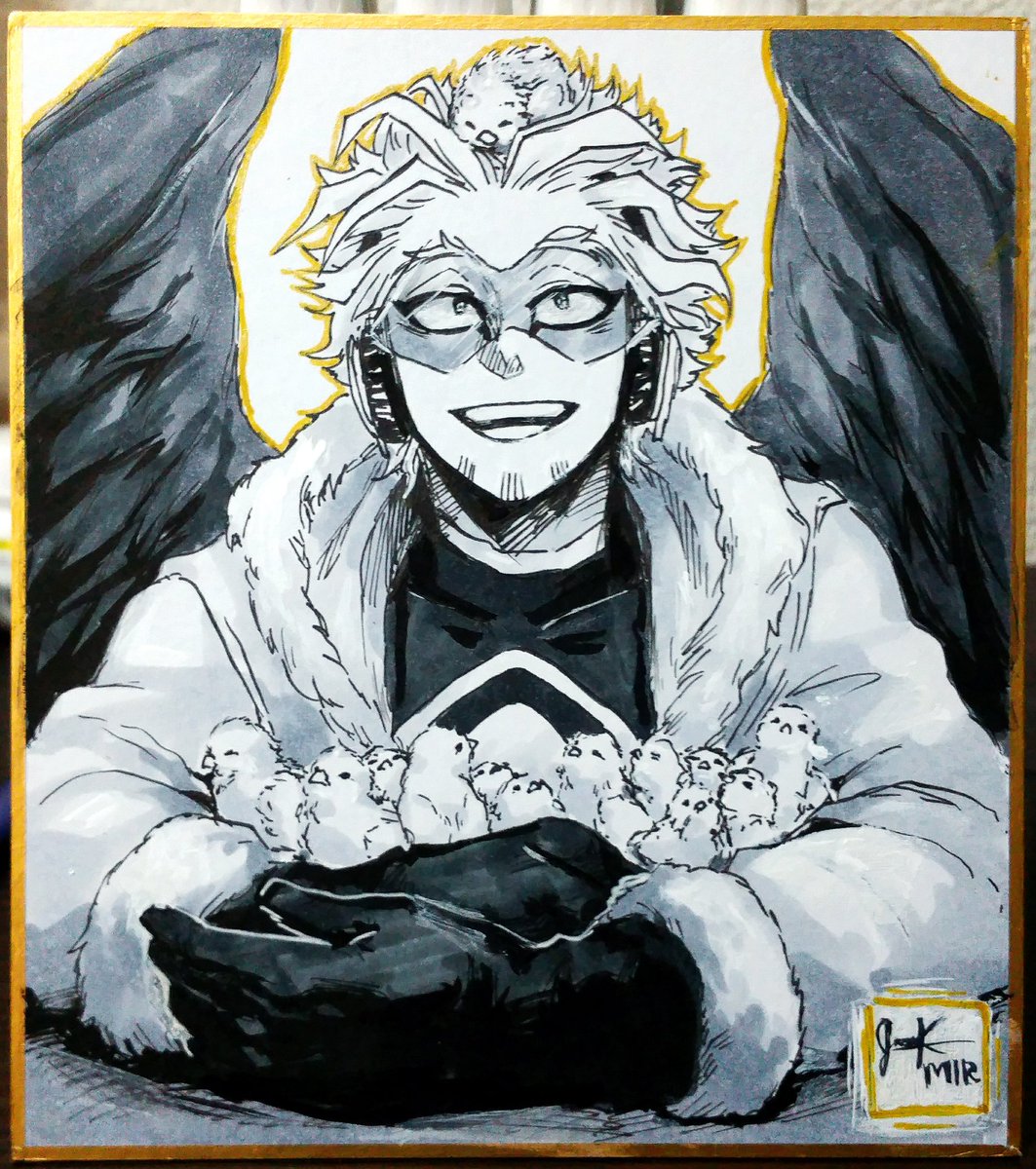 let the man be happy... with chicks