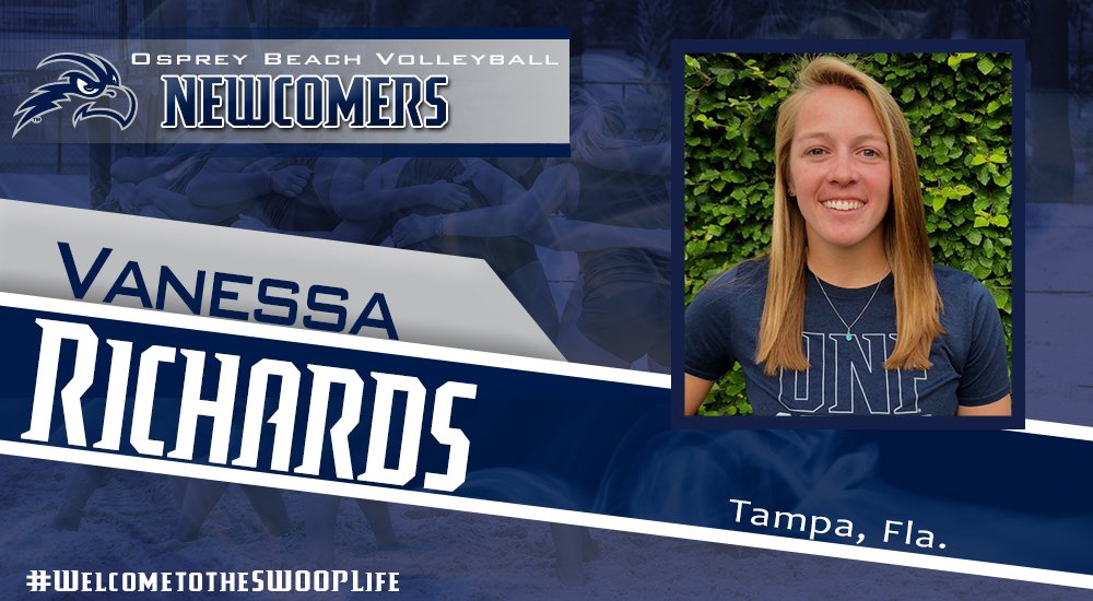 OspreyBVB's tweet photo. Welcome to Vanessa Richards! A transfer from Jacksonville!
#SWOOPLife https://t.co/tTxhltFtfL