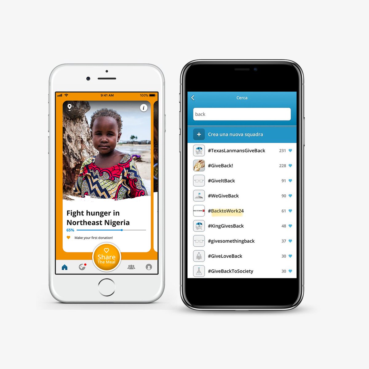 BacktoWork24's tweet photo. #BacktoWork24 for @ShareTheMealorg
#ShareTheMeal è l’iniziativa #WFP delle Nazioni Unite contro la fame nel mondo. Per ogni investimento in #crowdfunding, devolveremo l’1% del totale raccolto. Dona anche via app #ShareTheMeal, sezione "Team" > @BacktoWork24 https://t.co/CLogFxcdPg