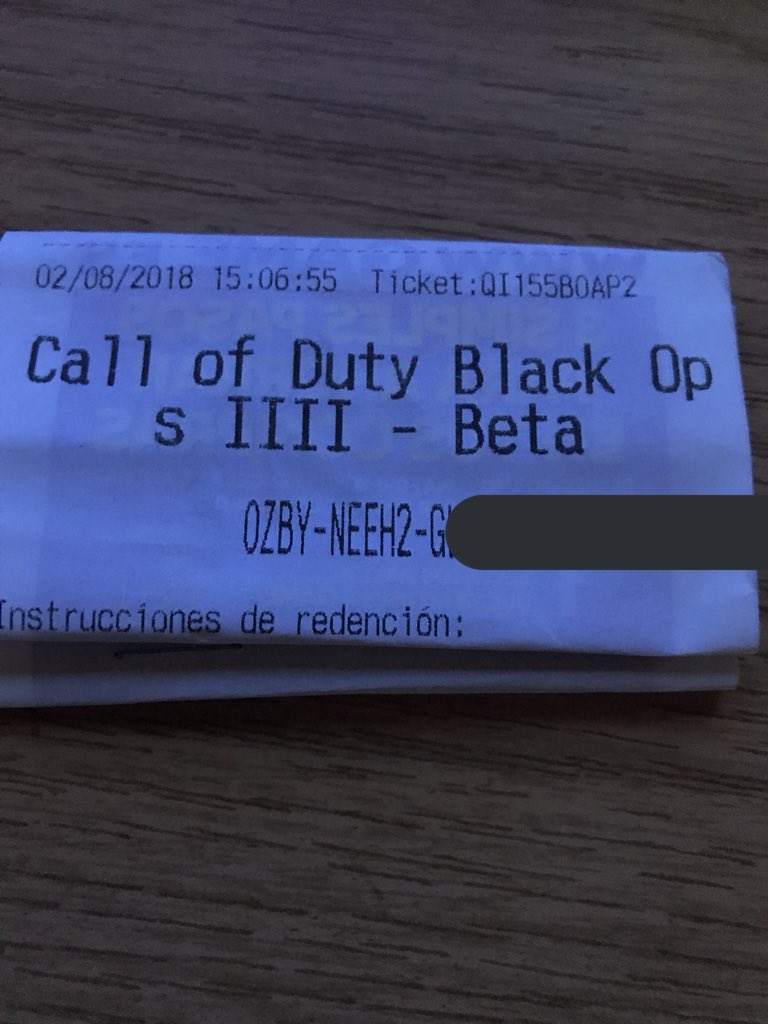 barsomius's tweet image. Code beta BO4!!!! RT+FOLLOW!!!!!