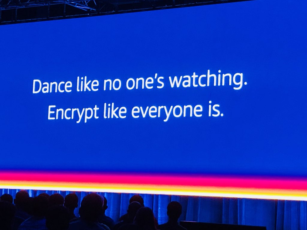 born2code's tweet photo. Quote of the day at the @awscloud #AWSSummit in Chicago https://t.co/xmmZJstDOL