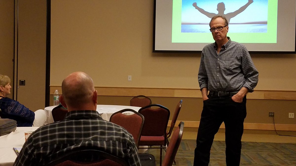 MikeSylofski's tweet photo. It is so easy to go back to old way of doing things - practice helps us overcome (even as we continue to fail). @preilly #MSLR18 https://t.co/ABFuWaHJAF