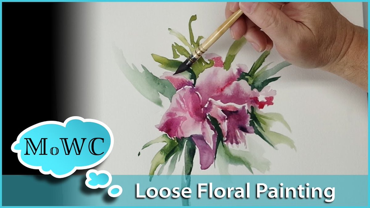 hildurko's tweet photo. Loose Floral Watercolor Orchid #beginnerpaintingtutorial #beginnerwatercolourtutorial #easypaintingtutorial #easywatercolortutorial #FloralWatercolor #floralwatercolourtutorial #LooseFloralWatercolorOrchid #TheMindofWatercolor #watercolorflowers #Watercol https://t.co/ruqGT3wFUh https://t.co/BPs28RcezF