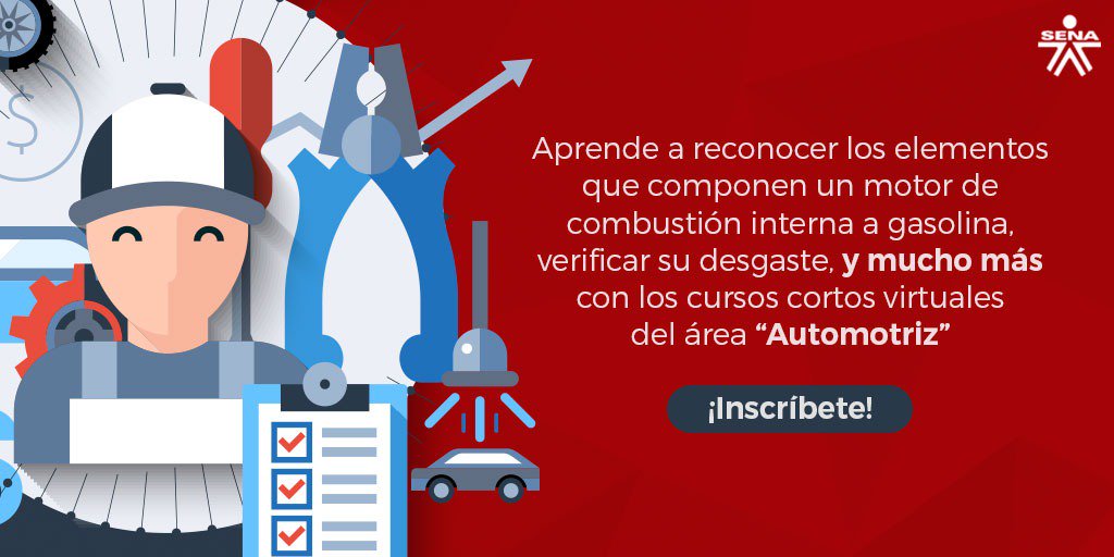 SENAComunica's tweet image. Para bolas 🚘 Tenemos 12 #cursos cortos #virtuales #gratis disponibles para el área de #Automotriz.  ❕No pierdas la oportunidad de complementar o actualizar tus conocimientos❕  Conoce los detalles en senavirtual.edu.co e
inscríbete ya 👊