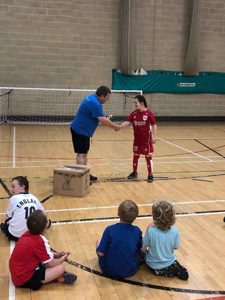 Bristol Downs Syndrome Football Club tweet media