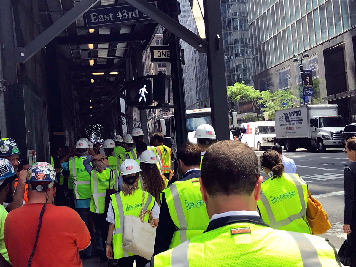 ABetterNY's tweet image. Thank you to @SLGreen for hosting our members today for a tour of One Vanderbilt. #NYC #RealEstate #nycdevelopment #ABNYTours