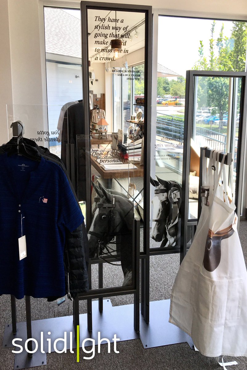 CardinalShower's tweet image. SolidLight partnered w/ Cardinal to make these artistic printed glass panels for the American Saddlebred Museum shop @ the Kentucky Horse Park. Contact Cardinal for your glass design needs. #Cardinal #SolidLight #Satori #ArtisanGlass #AmericanSaddlebredMuseum #KentuckyHorsePark