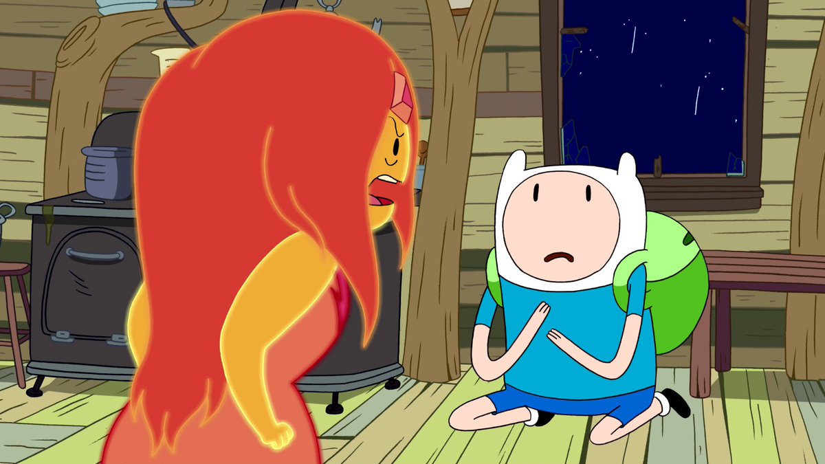 Adventure time(Finn x princesa flama/llama) Fueron canon Ademas rojo x azul...