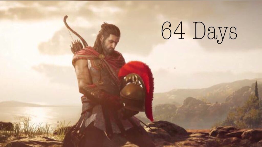 ChaediRose's tweet photo. 64 Days... #AssassinsCreed #AssassinsCreedOdyssey https://t.co/OIEAkTJQtN