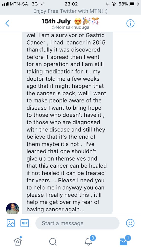 This young lady just asked me to share this with you guys. Please RT for awareness!🙏🏾❤️