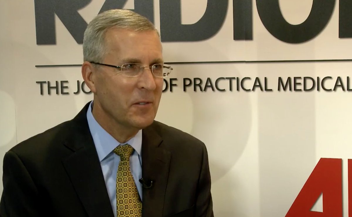 #ThrowbackThursday to #RSNA 2016 when we spoke with Dr. David Bluemke about cardiac CT and multi spectral CT among other things. ow.ly/DVHK30l6r5i