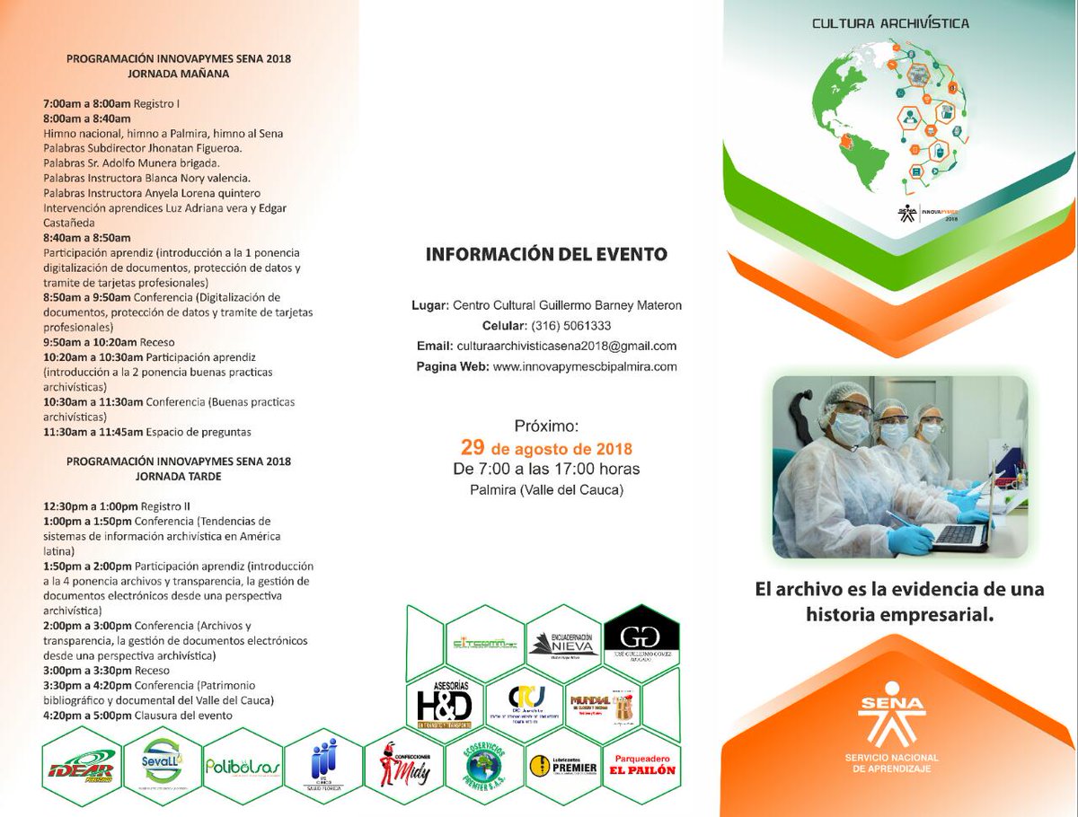 InnovaPymes SENA Cultura Archivistica tweet media
