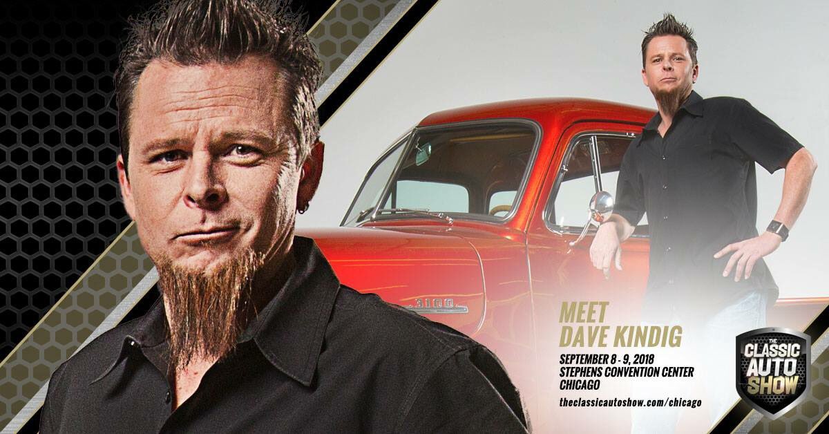Come see me @theclassicauto in Chicago September 8-9 at the Donald E. Stephens Convention Center. I’ll be having fun on the celebrity stage and meeting enthusiasts all weekend. We will also have the #KindigitRig onsite! Get your tix today! Visit: theclassicautoshow.com/chicago