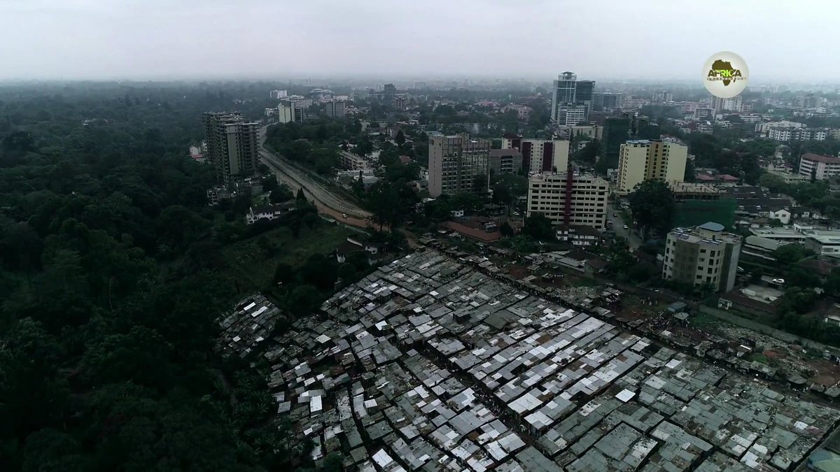 AfUncensored's tweet photo. It's not just Kibra, this is an aerial view of the Deep Sea slum in Nairobi's Westlands constituency, that is also earmarked for demolition soon, next to rather affluent neighbourhoods - Parklands and Muthaiga. https://t.co/DRdMI9IIwR https://t.co/AZEWroNZzM