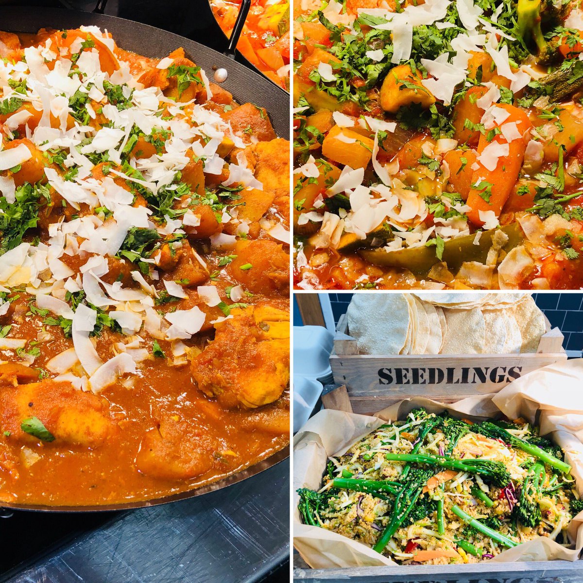 Curry 🍛 Thursday at our new site in Perth today🏴󠁧󠁢󠁳󠁣󠁴󠁿 @AngelHillFood @ServestFoodCo <a href="/chefjohnfleming/">John Fleming</a> 🍋🌶🥦🍠🥥🍲🍛🍜