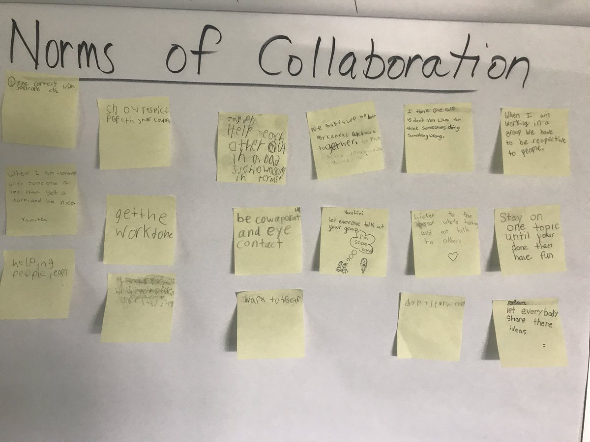Third graders preparing for expert groups today. Working to create norms for effective collaboration. We’re “knee deep” in EL module 1. #gamechanger #neverunderestimate <a href="/SalemElementary/">Salem Elementary</a> <a href="/msadcock1/">Wynne Adcock</a>