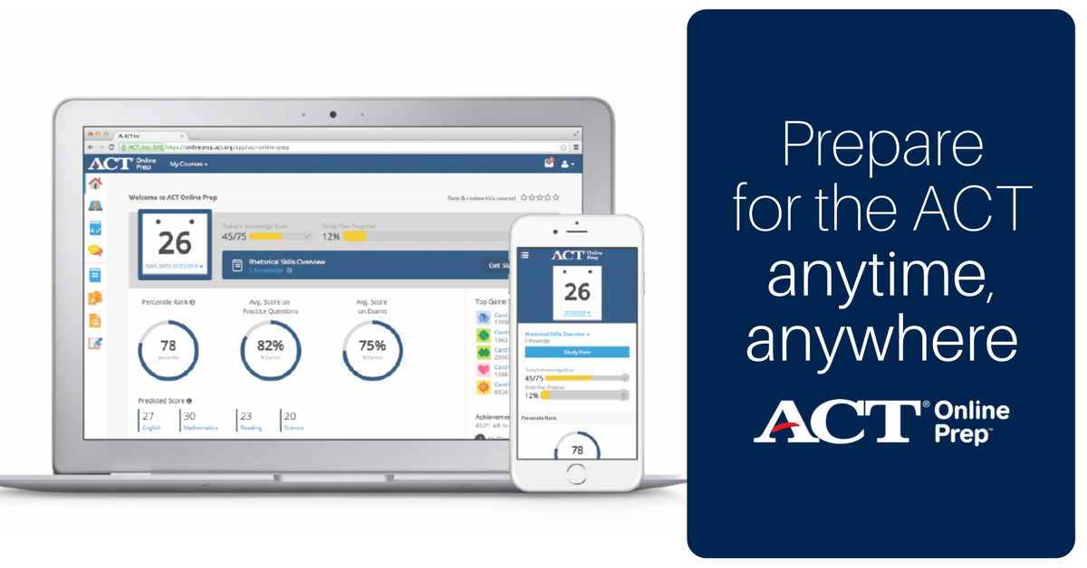 ACTStudent's tweet photo. Students registering for the ACT using a low-income fee waiver will automatically receive free access to ACT Online Prep. https://t.co/i2R02oU2Xp