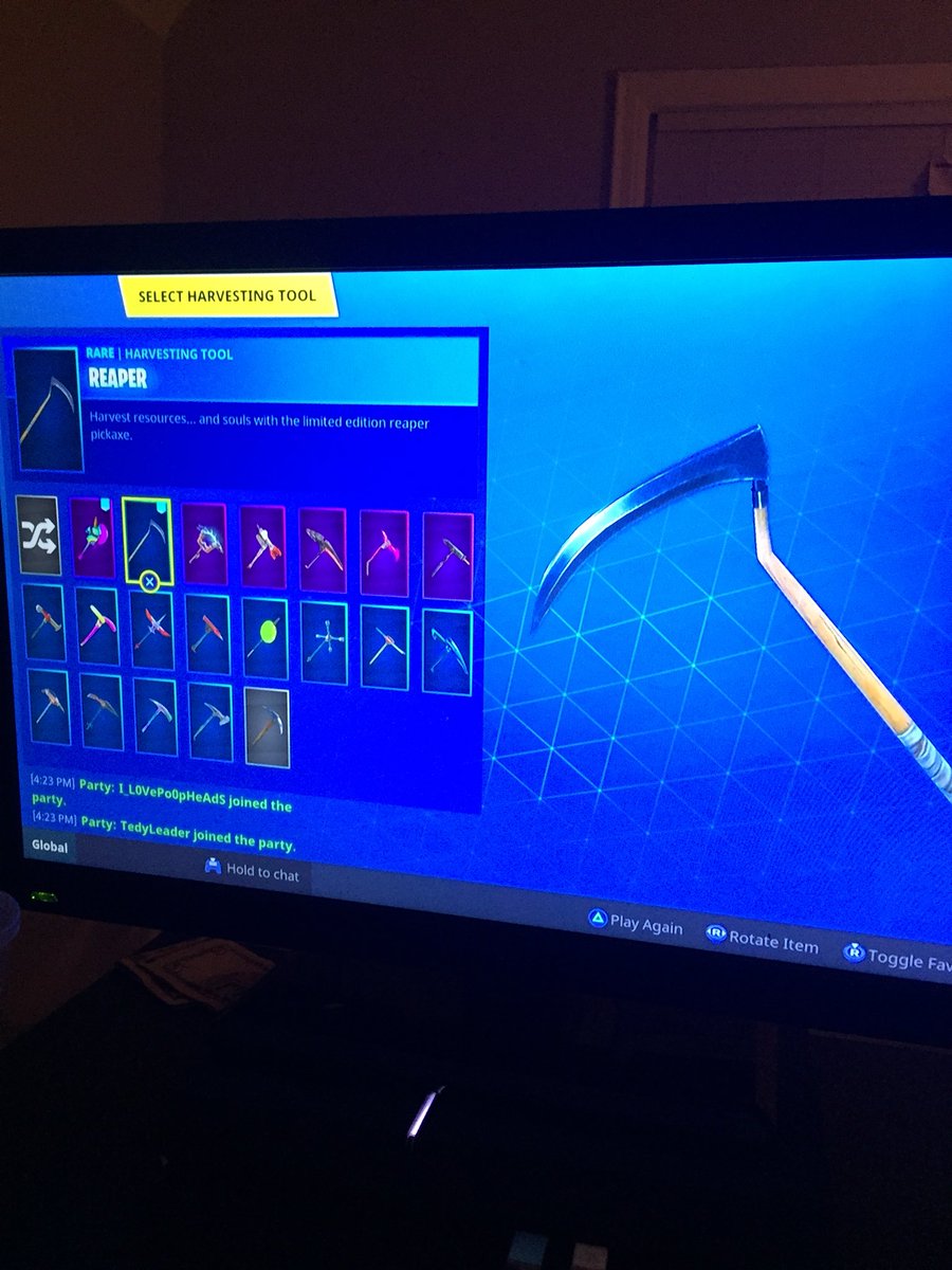 Arculents On Twitter Trading Selling Nog Ops Fortnite Account With Reaper Axe 60 Psn I Will Not Go First But Will Show Proof Fortnite Trading Accounts Skulltrooper Freevbucks Trade Selling Renegade Raider Rare