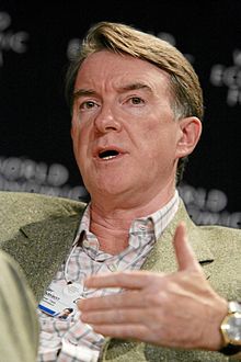 Blair placed Peter Mandelson, then Secretary of State for Trade and Industry, as the public-facing chief of the dome project (this is also important). In actuality, the dome's construction and design was left to a private entity called the New Millennium Experience Company.