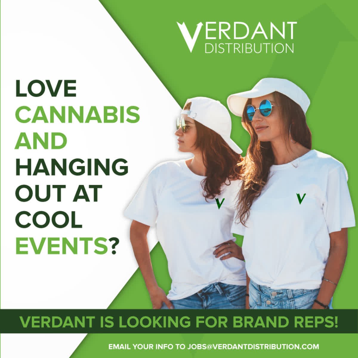 VerdantDistro's tweet photo. Tag someone who would be great at this job 👇🏻 #cannabis #brandrep https://t.co/YUZPNA54cW