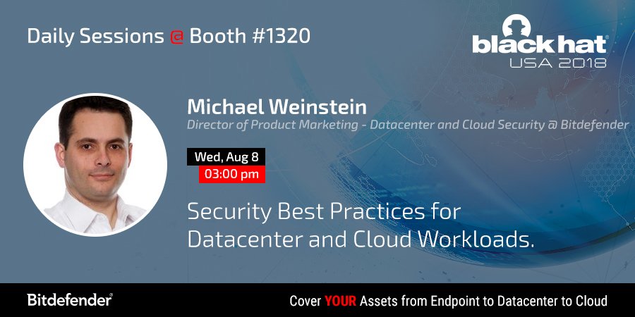 Now here's something worth getting excited over! Attending #BlackHatUSA? Be sure to register for these sessions and have your chance at winning a Bitdefender Box after each and every one! #BHUSA
eventbrite.com/o/bitdefender-…