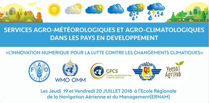 Le projet "Innovation numérique pour la lutte contre les changements climatiques a été lancé au #Sénégal à l'#ANACIM <a href="/meteosenegal/">Anacim</a>.
Renforcer les capacités des services agro-météorologiques et informer sur l'apport du numérique dans la lutte contre le #changementclimatique
#UNFAO