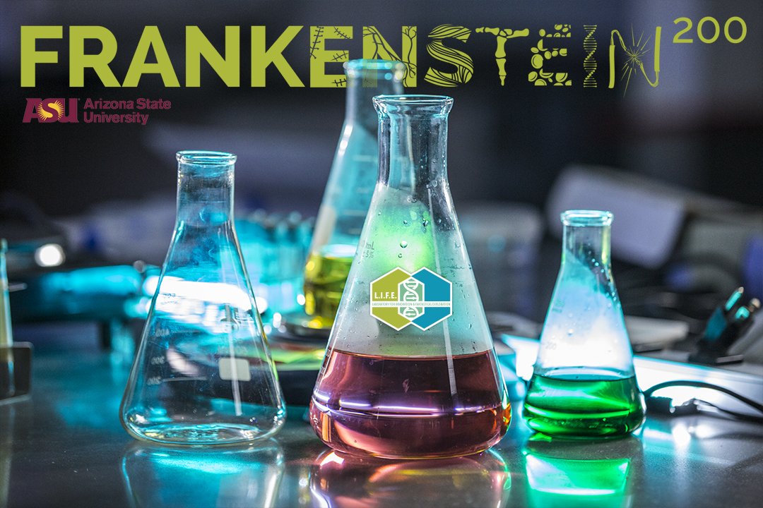 FrankensteinASU's tweet photo. We'd like to extend a huge thanks to @mi_sci and our fellow mad scientists for their support of #Frankenstein200. We are proud to be building interest and participation in #STEM with you: https://t.co/mXOkkMqkpI https://t.co/JJlA9rdiXe