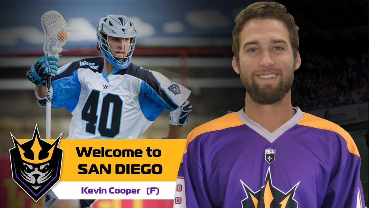 Whaddup, Coop! 

The Seals have signed local San Diegan Kevin Cooper. #NLLFreeAgency #SurfacingSoon