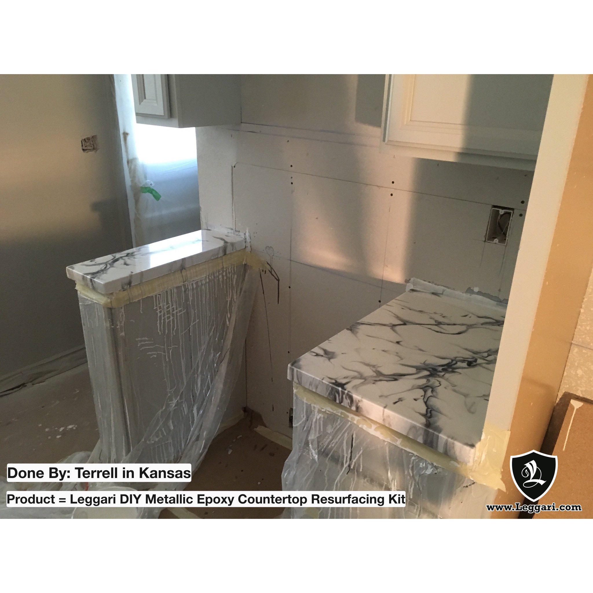 Leggari Products On Twitter Loving Terrell S Epoxy Countertop