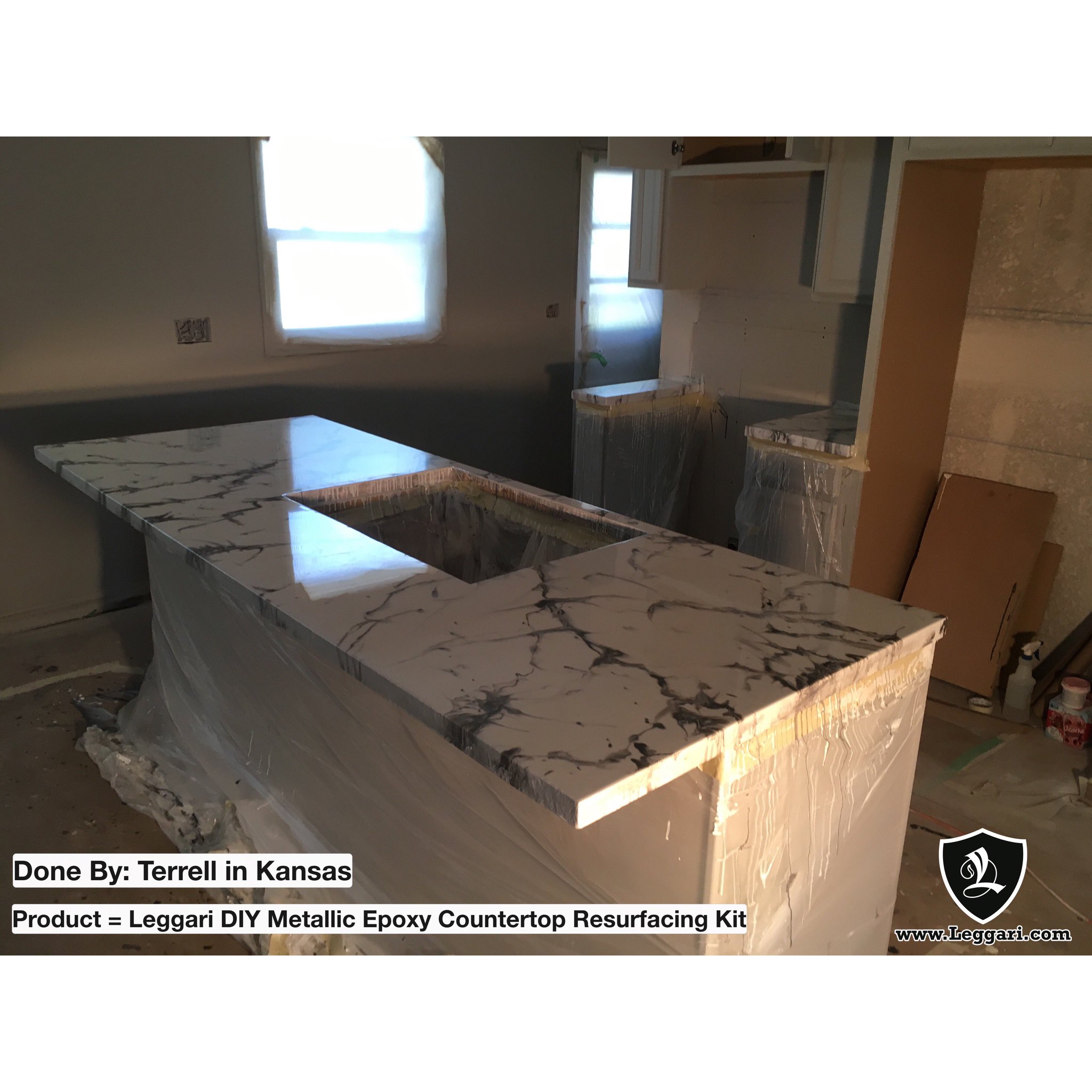 Leggari Products On Twitter Loving Terrell S Epoxy Countertop