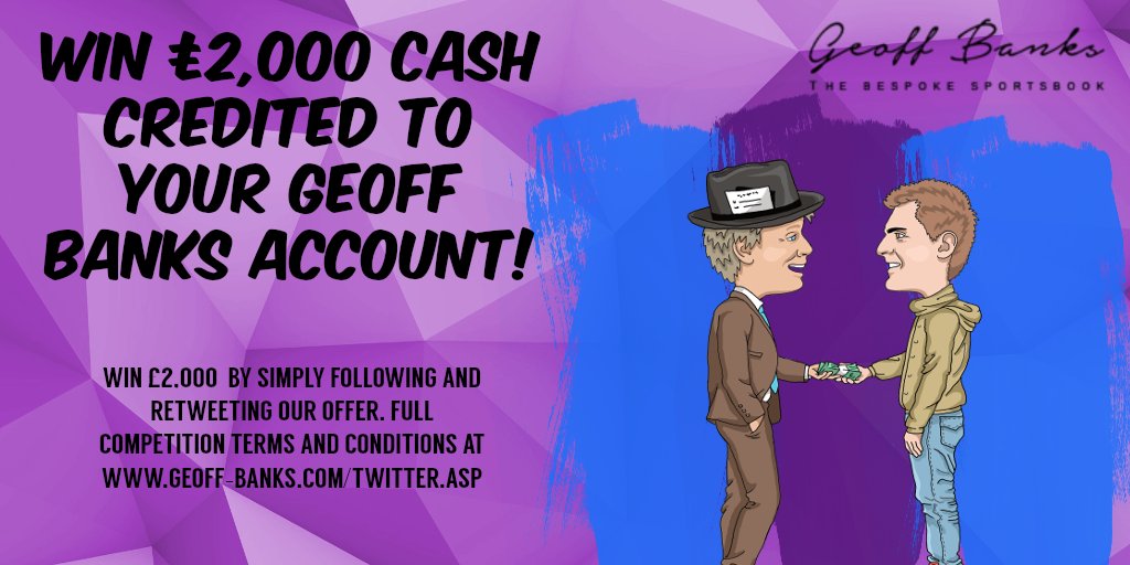 geoffbanksbet's tweet photo. £2000 #GloriousGoodwood Competition! 💰🏇  If following 3 horses picked by @Betracingnation win at Goodwood we will credit one of you £2000! 

 Mirage Dancer 2/1 (currently)
Seniority 4/1
 Battaash 10/11  

To enter: 🔁 Retweet this tweet. Simple chance to win A COUPLE OF GRAND https://t.co/439aWqK09v