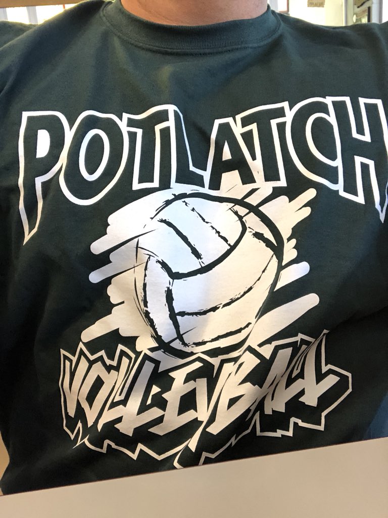 potlatchvball's tweet photo. First day of practice one week from tomorrow #loggernation https://t.co/H0Vq01ieNs