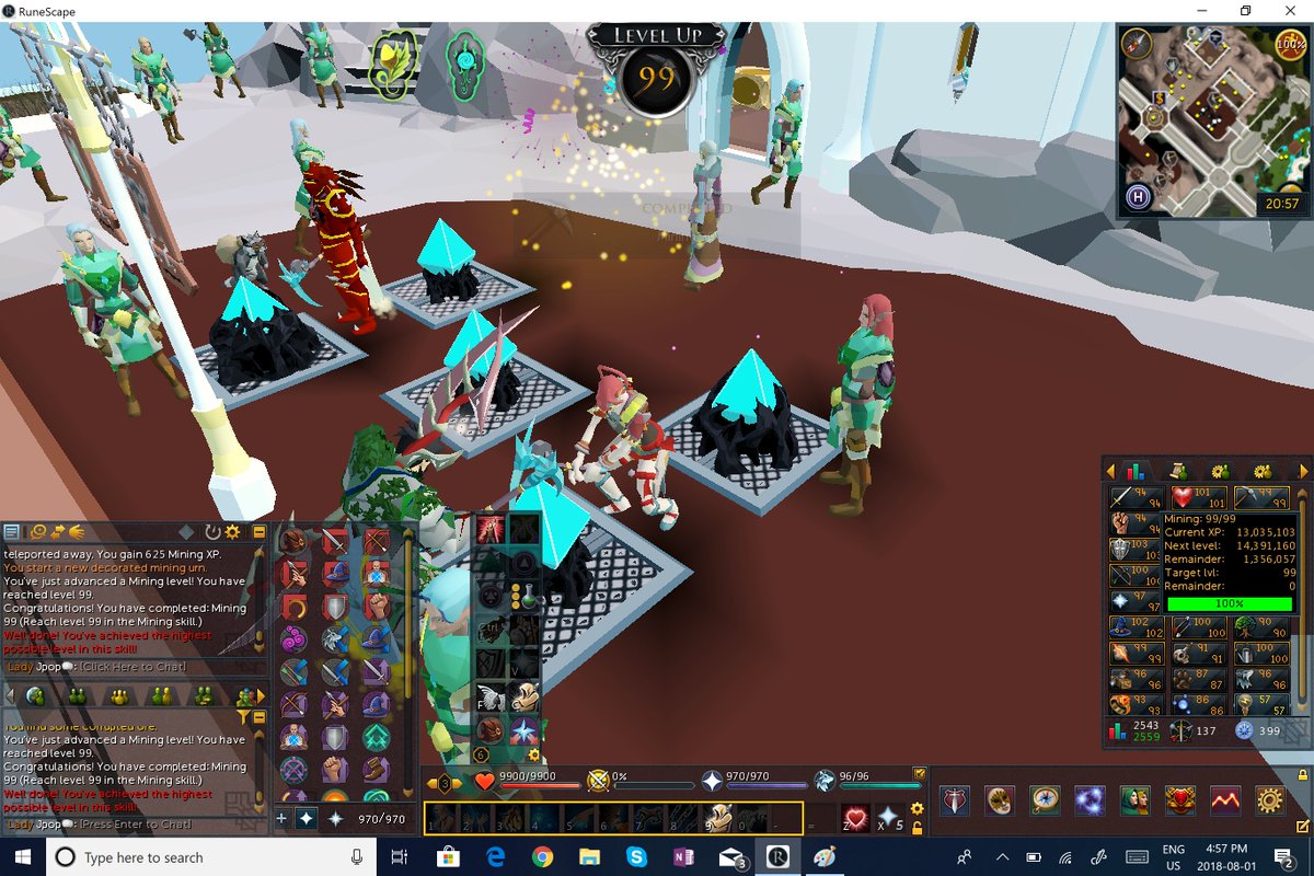 Saku_Thornrose's tweet photo. forgot to post this yesterday~ 99 mining happened :D #99mining #rs
Working towards 99 smith now~ https://t.co/bvfRcVmapN
