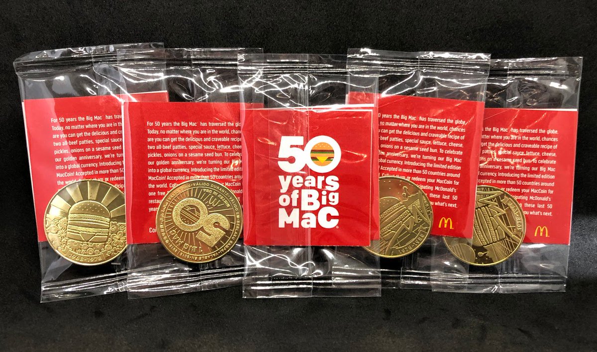 RedFlagDeals's tweet photo. #Contest Alert! RT for your chance to win 1 of 5 @McDonaldsCanada #MacCoins! Hit up the link to find out more about McDonald’s new currency: https://t.co/2TJ6dDEjQC Contest Closes Wednesday August 8 at 2pm EST https://t.co/P5Jvrb2WJx