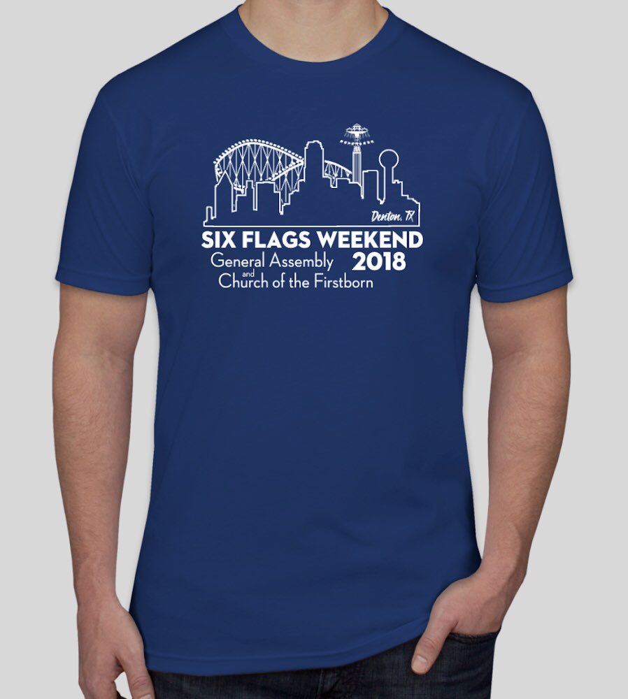 davisbradley98's tweet photo. What’s that?
Denton Six Flags Weekend shirts are now available??

Get yours online NOW @ https://t.co/Ht8RbaWhzI…

(Deadline is August 15th, so don’t wait!) https://t.co/gZwlEnwXNl