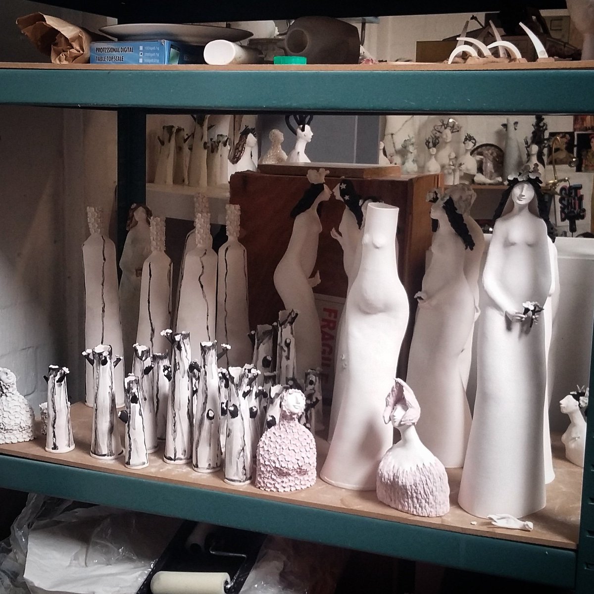 ChiltonCeramics's tweet photo. Glazing for @ArtinClay1 nearly ready! #glazeathon #glaze #studiopottery #studioceramics https://t.co/iuqsQKuNQl