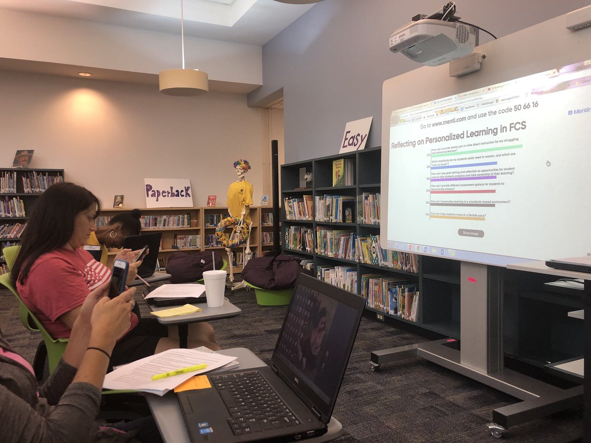 Using Menti to personalize learning in PD #StandardsMasteryFCS