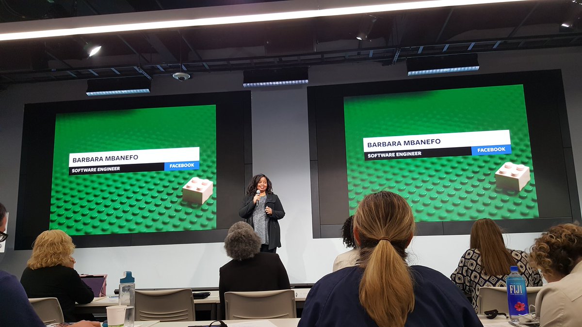 MathPrincessC's tweet image. Wanna pass that interview at the &quot;Big Four&quot;? Barbara Mbanefo, software engineer @facebook , says the book &quot;Cracking the Coding Interview&quot; is a great help.

&quot;Everyone here has this book&quot;, she says.

#apcsp
#collegeboard 
#TechPrep