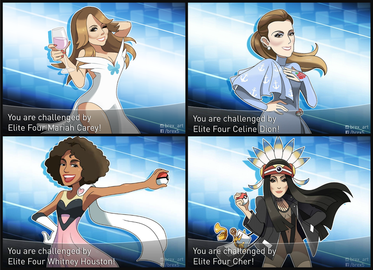 S Tweet Female Singers As Pokemon Gym Leaders Is
