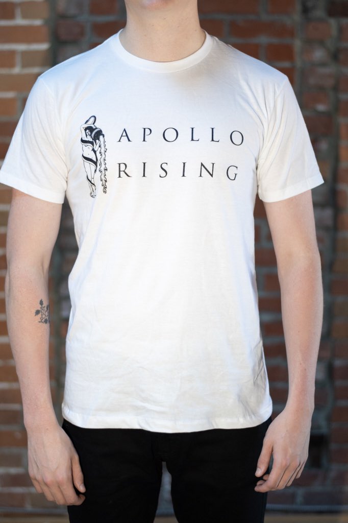 ApolloRising's tweet image. Our first merch line is out now ! Designed by @bbylibra

Our merch will be available at shows, and online later this week. Or you can DM us to get some 😊