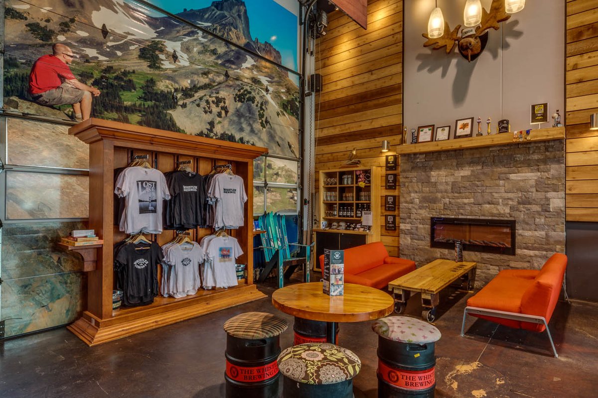 Have you checked out our fancy merchandise and apparel? You can buy it from our store at the taproom or our online store on the whistlerbeer.com site. 📷 @whistlertraveller #whistler #mountainmade #swag #merch #bccraftbeer