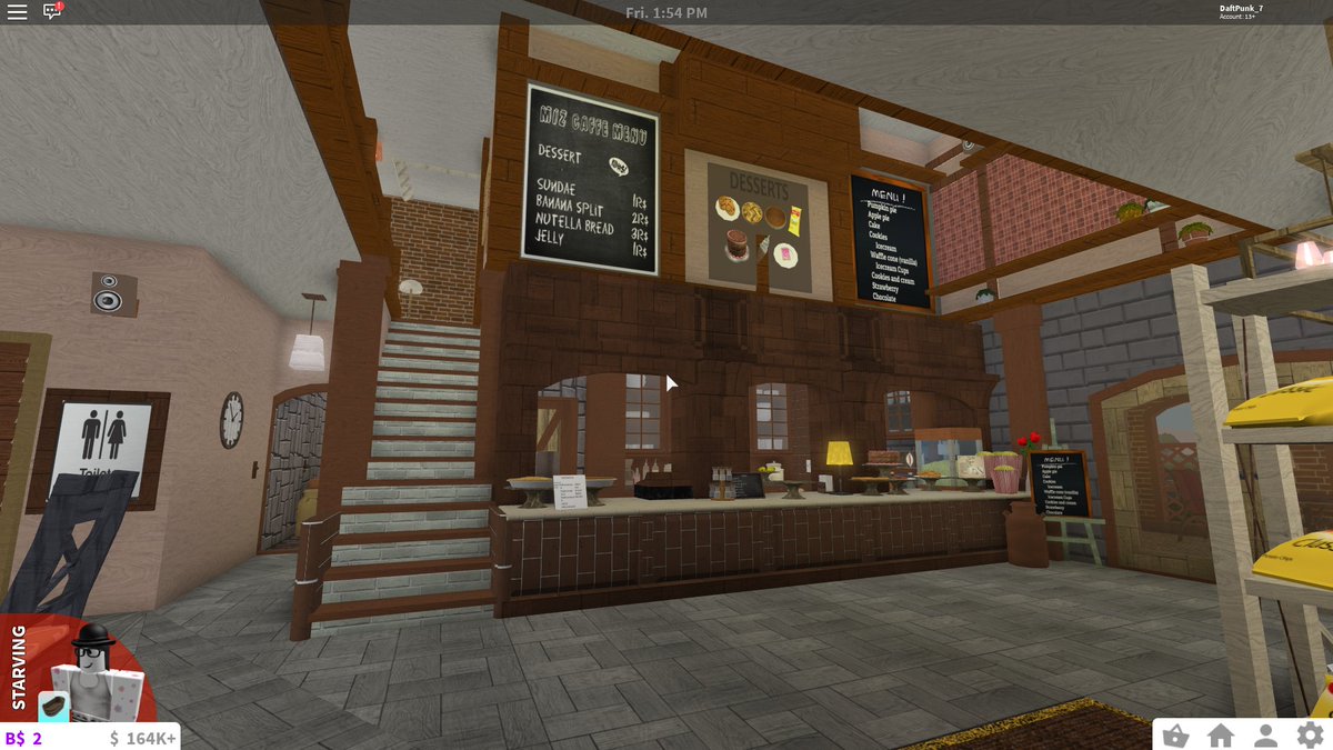 7 On Twitter Dessert Store 165k With Single Bedroom Bathroom 10 Tables Guest Toilet Rbx Coeptus Bloxburgnews Bloxburgrbxnews Bloxburgbuilds Bloxburg Homes Bloxburga Bloxburg Roblox More Pictures On Instagram Https T Co Ntjvb2ns6u - dessert roblox