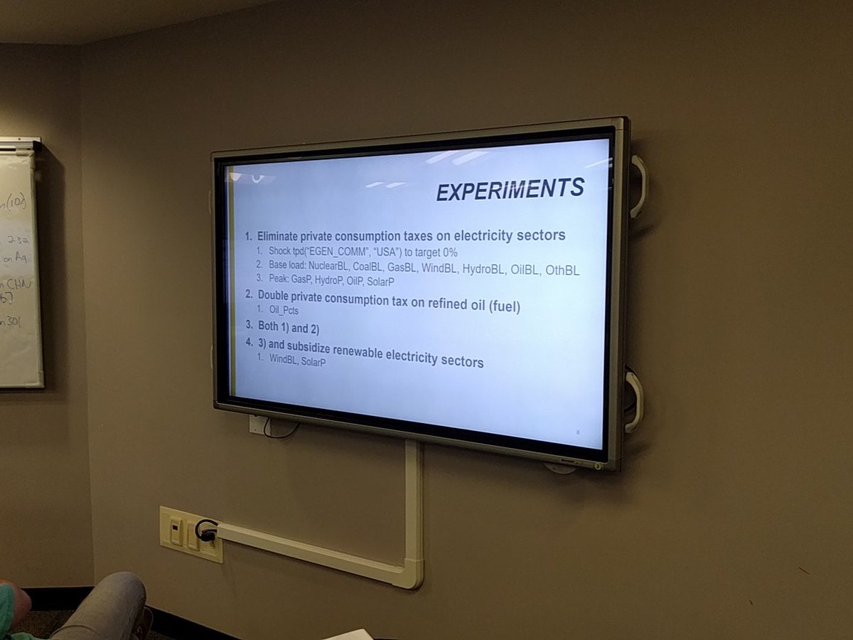 GTAP_Purdue's tweet photo. It's the students' turn to become the teachers! The new #GTAPPower model and data is a fun challenge!! #GTAPShortCourse https://t.co/BLwXOtuS48