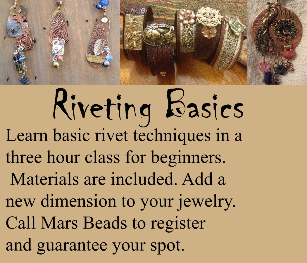 MarsBeads's tweet photo. New Classes with Dawn Delgado @MarsBeads 
#beads #Austin #Lakeway #crafts #crafting #local https://t.co/q7T3Zgiw9I