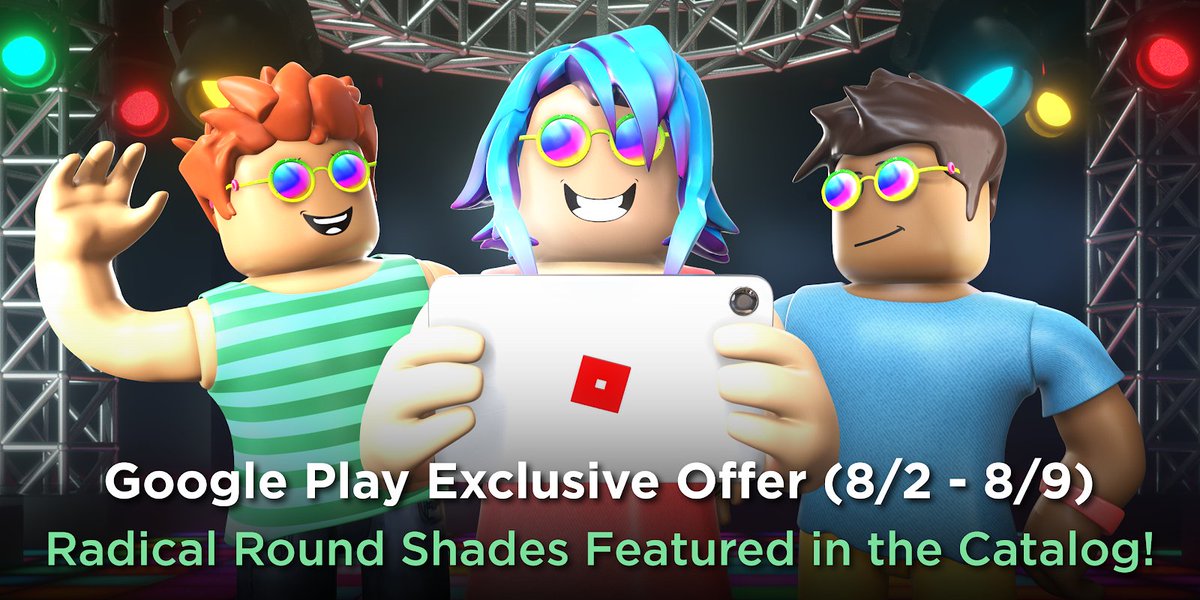 Roblox On Twitter These Shades Put The Rad In Radical - 