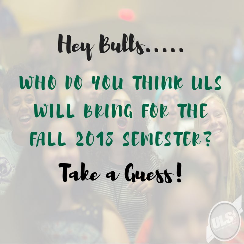 LectureUSF's tweet image. Take a guess! #ULS #USF