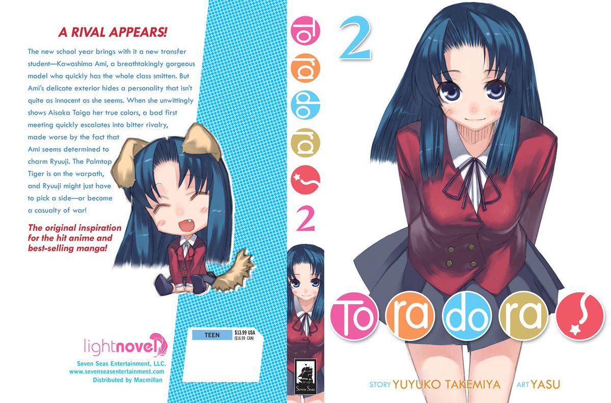 Toradora! Licensed by Seven Seas – English Light Novels