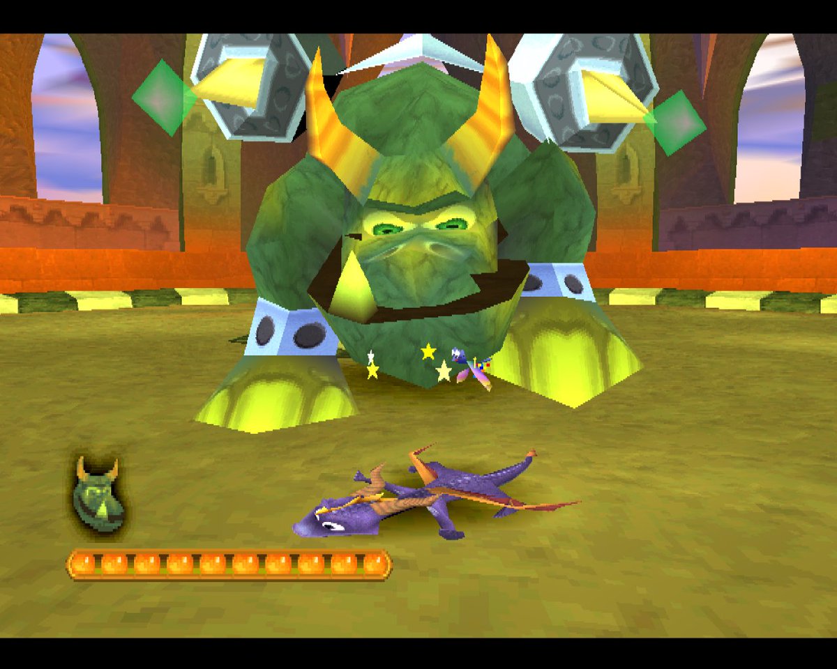 DarkrageHero's tweet image. Original Gulp &amp;amp; Reignited Gulp! Awesome!!😍 #SpyroReignitedTrilogy #SpyroRiptosRage #Spyro2