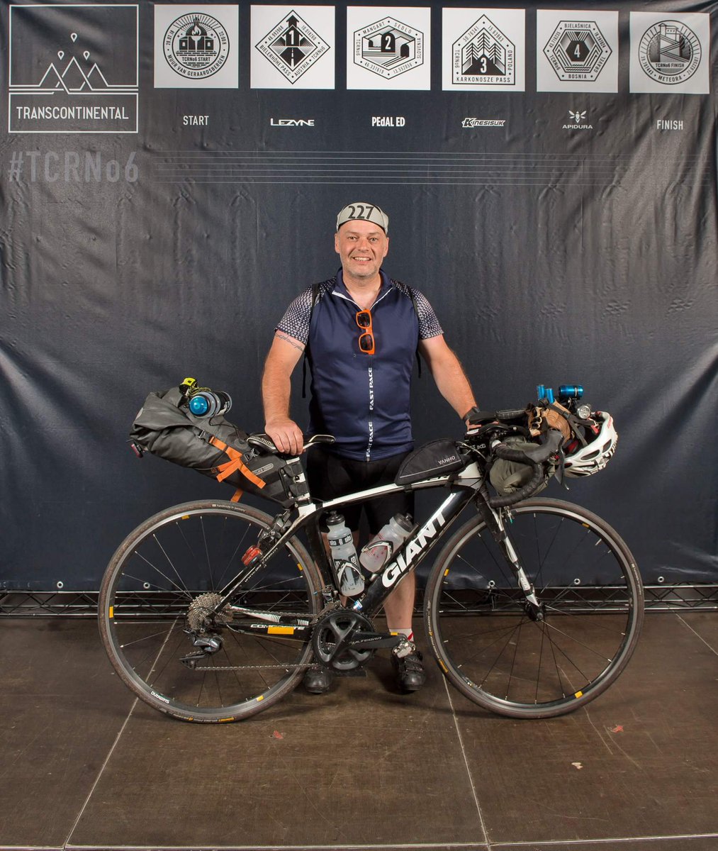 This is our mate six-inch-nail (don't ask about the nickname, we don't know). He is currently riding across Europe for the <a href="/transconrace/">The Transcontinental</a>
He is rider No.227, go give him a shout of support or point him in the right direction if he gets lost.
transcontinental.cc
#TCRNo6cap227